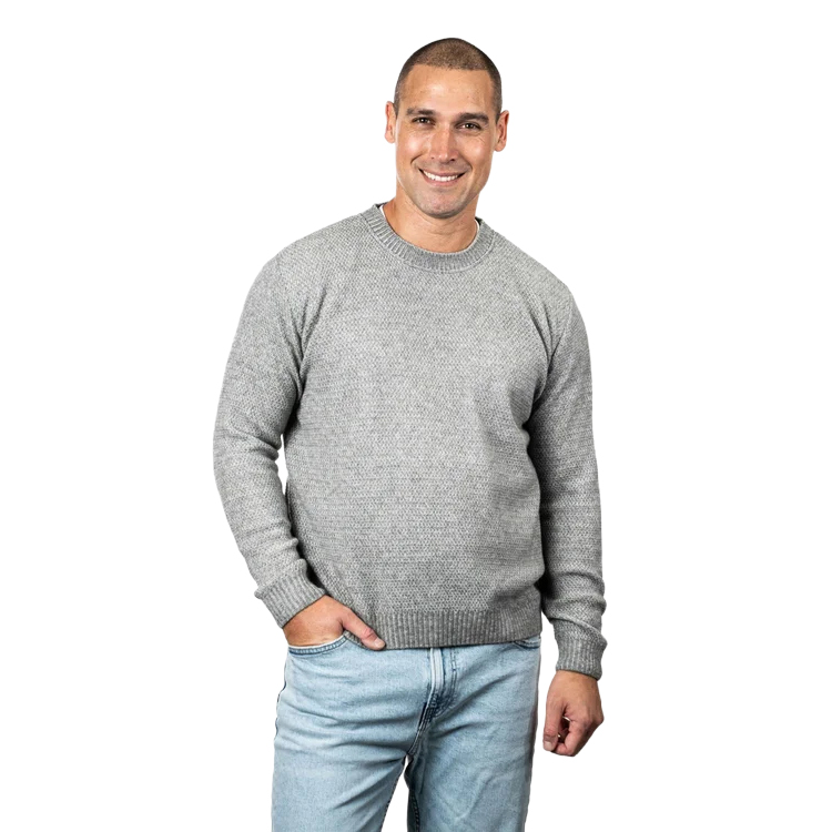 Koru Moss Stitch Plated Jumper